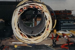 Drehstrommotor 550kW Degussa mit fertigen Schaltverbindungen